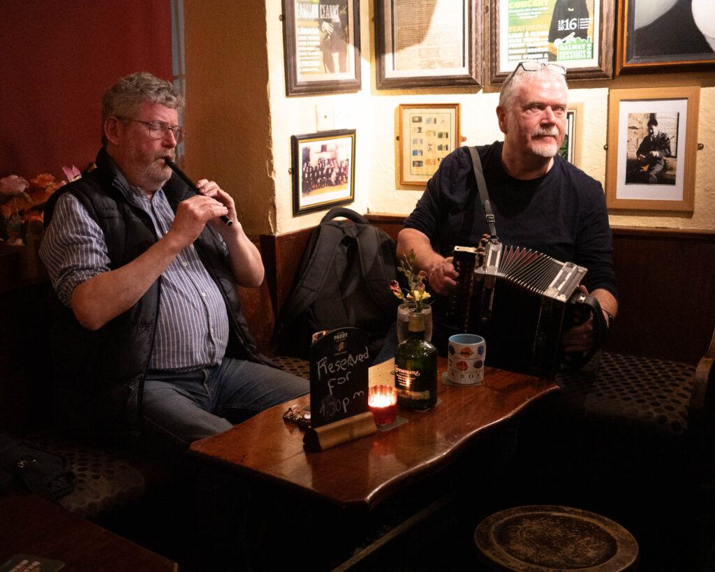 Crane Bar – Galway, Ireland in April 2024.
